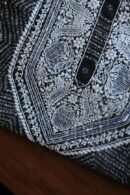 Black Muslin Chikankari Kurta Fabrics