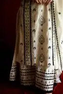 Black & White Daraz Chikankari Sharara Bottom