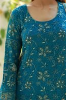 Pure Georgette Chikankari Ari Work Sharara Set
