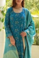 Pure Georgette Chikankari Ari Work Sharara Set