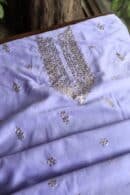 Chanderi Mukaish Badla Unstitched Chikankari Unisex Kurtas