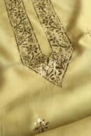 Chanderi Mukaish Badla Unstitched Chikankari Unisex Kurtas