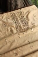 Chanderi Mukaish Badla Unstitched Chikankari Unisex Kurtas