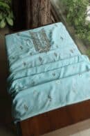 Chanderi Mukaish Badla Unstitched Chikankari Unisex Kurtas