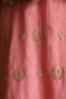 Lotus Pink Kota Mirror Chikankari Ready to Wear Kurta Set