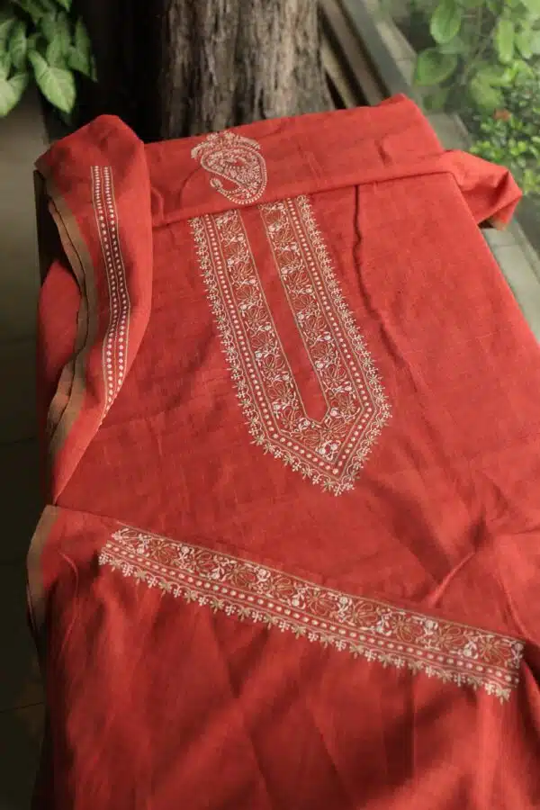 Malkha Handspun Khadi Kurtas Unisex Fabrics - Image 2