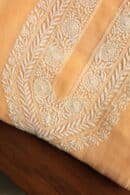 Malmal Chikankari Unstitched Men's Kurtas Fabrics