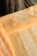 Malmal Chikankari Unstitched Men's Kurtas Fabrics
