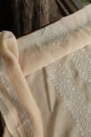 Malmal Chikankari Unstitched Men's Kurtas Fabrics