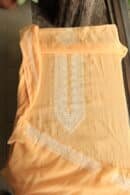 Malmal Chikankari Unstitched Men's Kurtas Fabrics