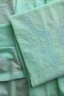 Malmals Pearl Work Chikankari Fabrics
