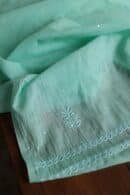 Malmals Pearl Work Chikankari Fabrics