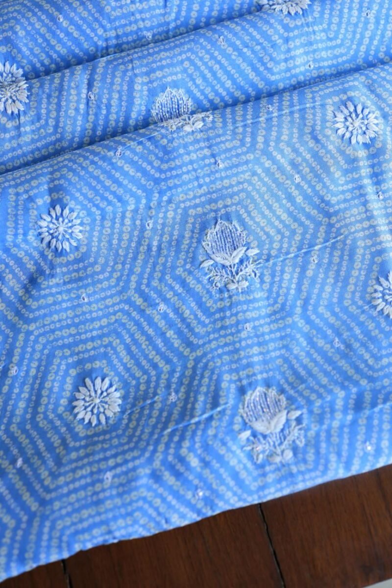 Muslin Chikankari Kurta Fabrics