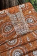 Muslin Chikankari Unstitched Kurta Fabrics