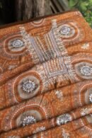 Mustard Muslin Chikankari Kurta Fabrics