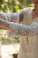 Dove White Noor Organza Chikankari Anarkali