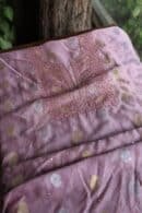 Pink Banarasi Zari Chanderi Unstitched Chikankari Fabrics