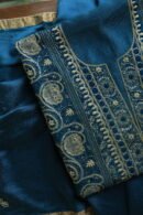 Roheen Moonga Silk Chikankari Unstitched Fabrics