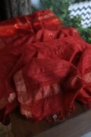 Roheen Tussar Silk Fine Chikankari Unstitched Fabrics