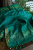Roheen Tussar Silk Fine Chikankari Unstitched Fabrics
