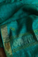 Roheen Tussar Silk Fine Chikankari Unstitched Fabrics