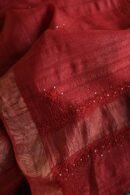 Roheen Tussar Silk Fine Chikankari Unstitched Fabrics