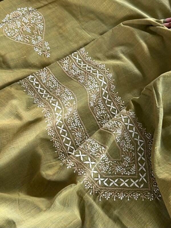 Malkha Handspun Khadi Kurtas Unisex Fabrics - Image 3