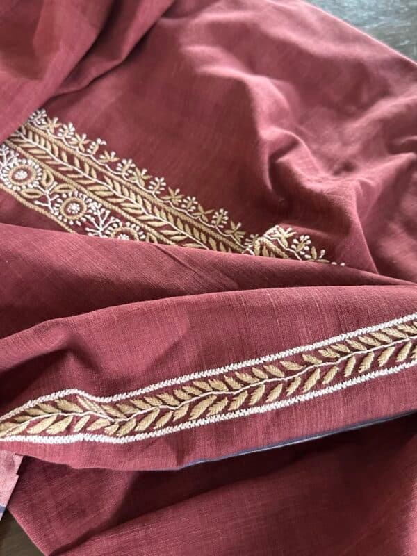 Malkha Handspun Khadi Kurtas Unisex Fabrics - Image 4