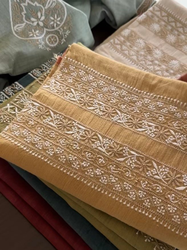 Malkha Handspun Khadi Kurtas Unisex Fabrics