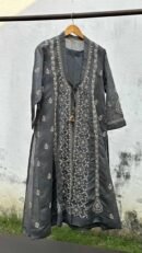 SICO Mal Chikankari Kurta With Mukaish Kamdani – Ready to Wear