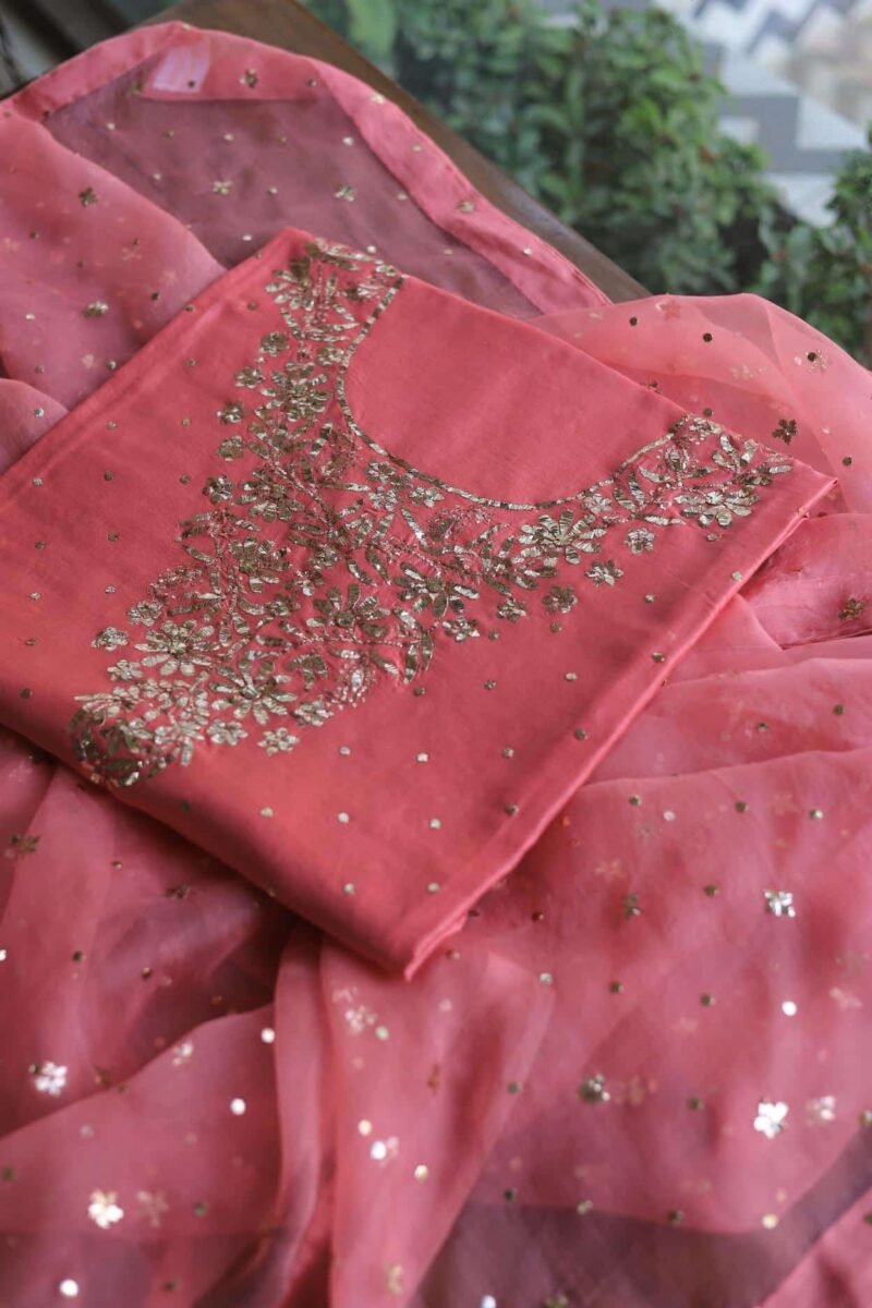 Chanderi Mukaish Badla Fabrics