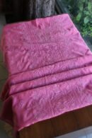 Dark Pink Mal Cotton Fine Chikankari With Kamdani Work Unstitched Fabric