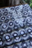 Grey & White Soft Cotton Printed Unstitched Kurta Dupatta Set with Chikankari & Sequin Work
