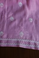 Mal Cotton Fine Chikankari With Kamdani Work Unstitched Fabric