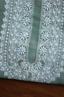 Malmal Chikankari Unstitched Men's Kurtas Fabrics