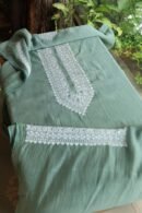 Malmal Chikankari Unstitched Men's Kurtas Fabrics