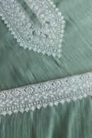Malmal Chikankari Unstitched Men's Kurtas Fabrics