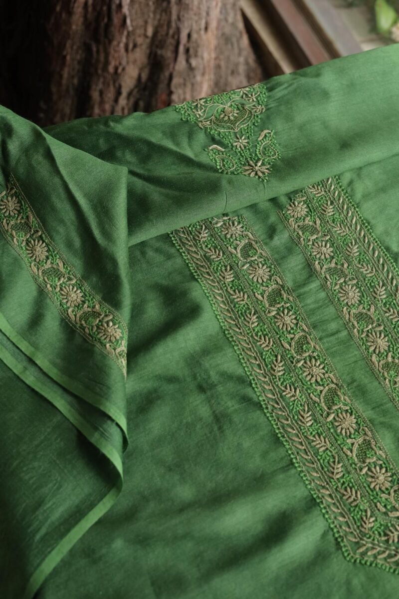 Moonga Silk Men's Kurta Fabrics