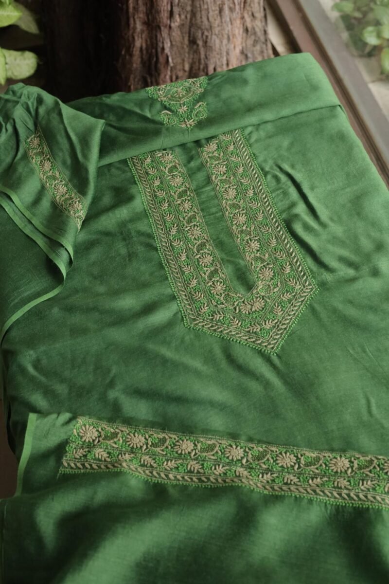 Moonga Silk Men's Kurta Fabrics
