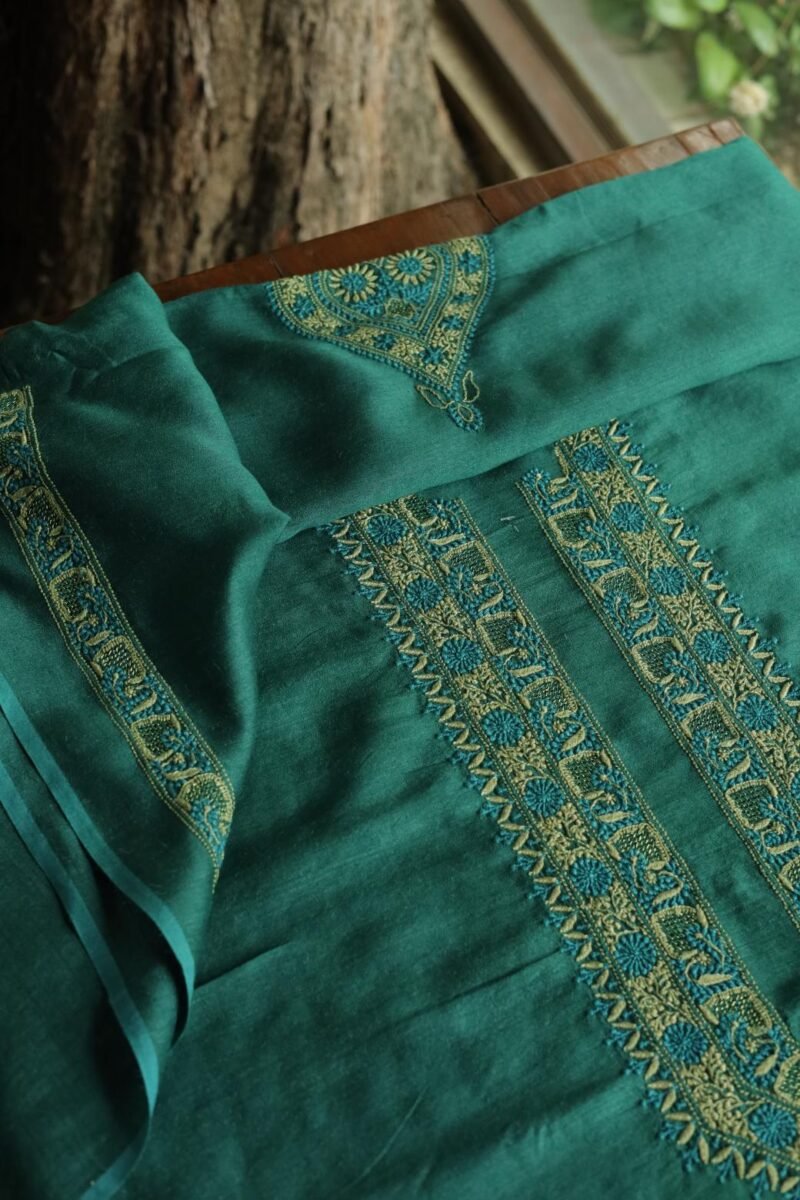 Moonga Silk Men's Kurta Fabrics