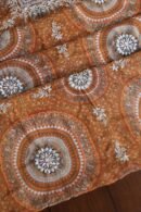 Mustard Muslin Chikankari Kurta Fabrics
