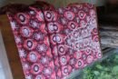 Pink & Black Soft Cotton Printed Unstitched Kurta Dupatta Set with Chikankari & Sequin Work