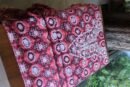 Pink & Black Soft Cotton Printed Unstitched Kurta Dupatta Set with Chikankari & Sequin Work