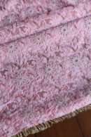 Pink Paper Tussar Resham Chikankari Unstitched Kurta Dupatta Set