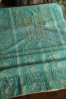Green Maheshwari Chikankari With Ari Work Unstitched Kurta Dupatta Set