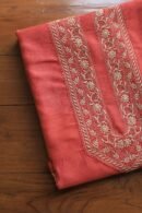 Red Moonga Silk Men's Kurta Fabrics
