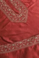 Red Moonga Silk Men's Kurta Fabrics