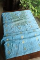 Sky Blue Banarasi Zari Chanderi Unstitched Chikankari Fabrics
