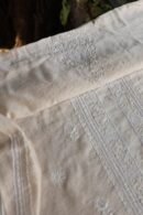 Tissue Silk Pearl Chikankari Unisex Unstitched Kurta Fabrics