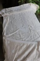 Tissue Silk Pearl Chikankari Unisex Unstitched Kurta Fabrics